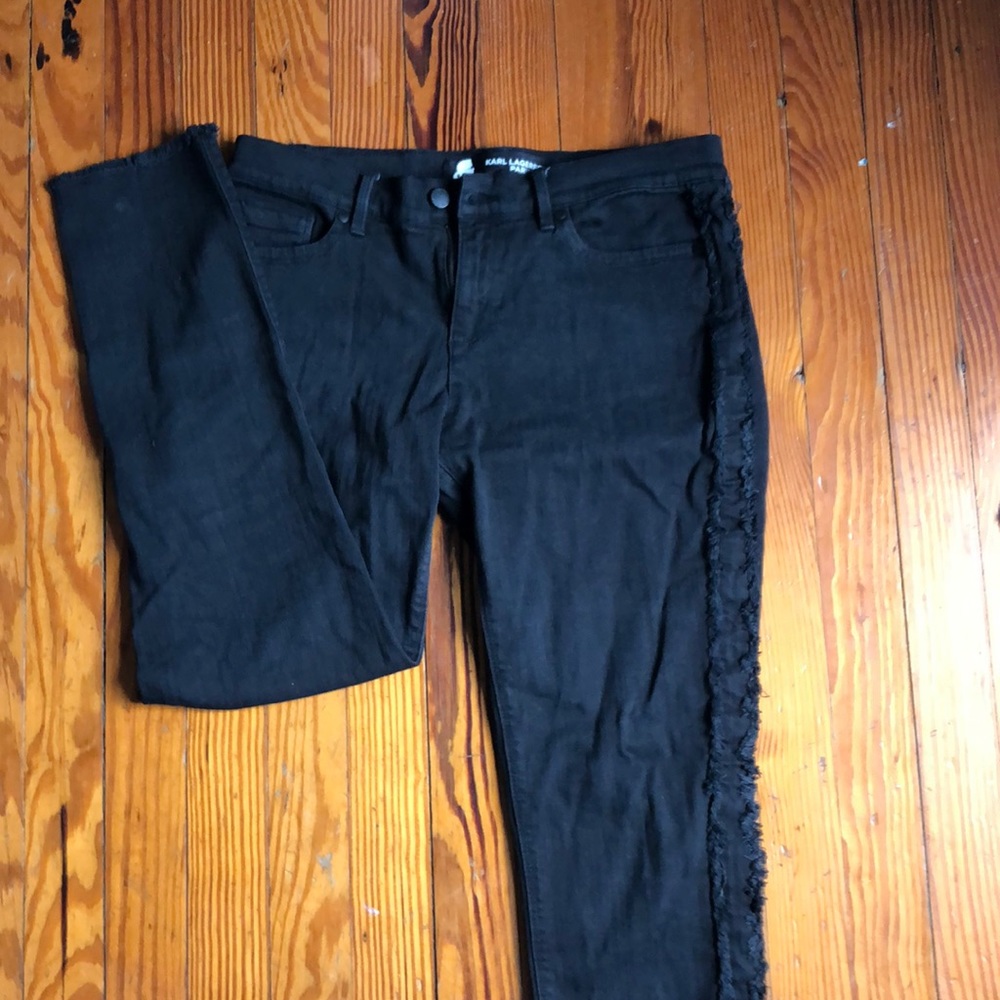 Karl Lagerfeld Black Pants